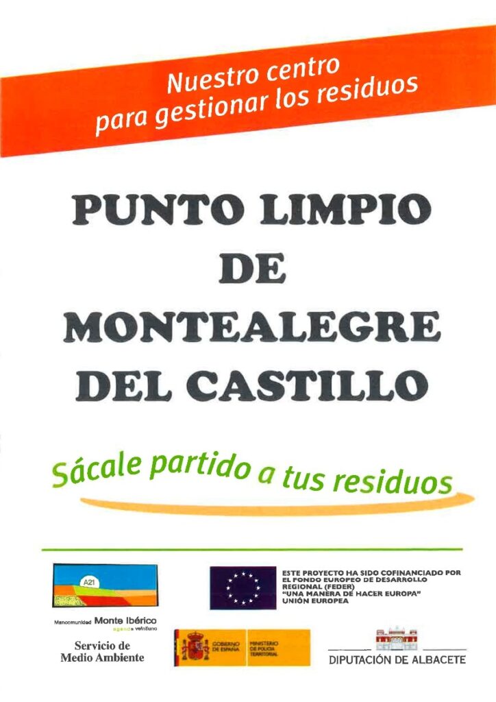 cartel punto limpio